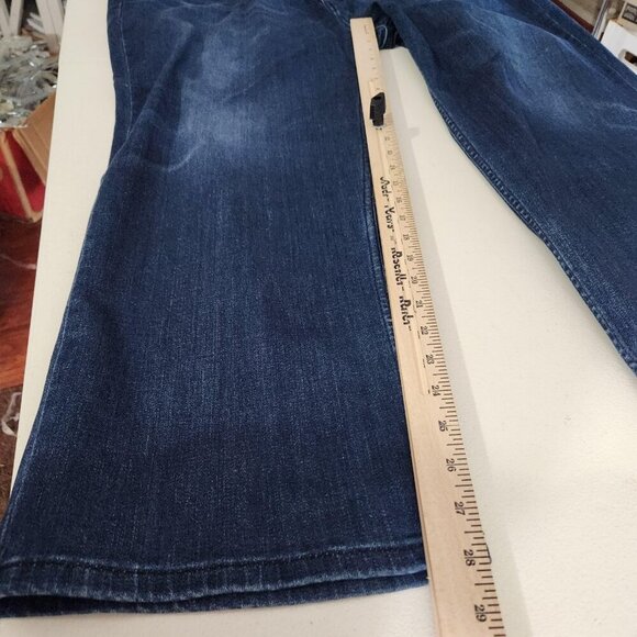 Levis 559 Jeans Mens 44x28 Blue Straight Fit Stretch Denim Medium Wash Big Tall - Picture 9 of 15